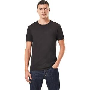 G-Star Raw Black 100% Organic Cotton T Shirt, Streetwear, Mens Sz L, New